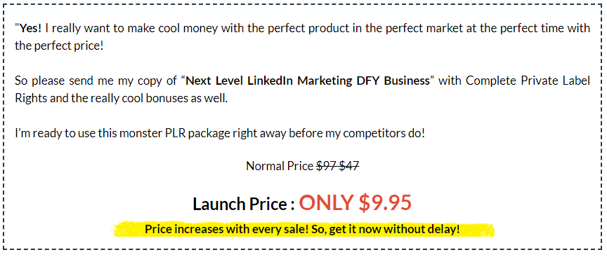 Next-Level LinkedIn Marketing DFY Bonus