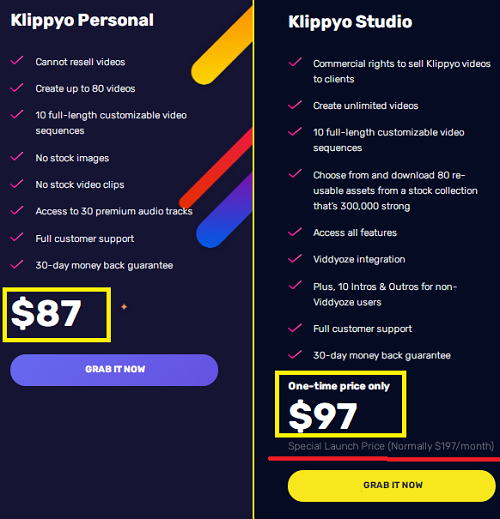 Klippyo Prices & Plans