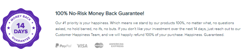 Astra money back guarantee
